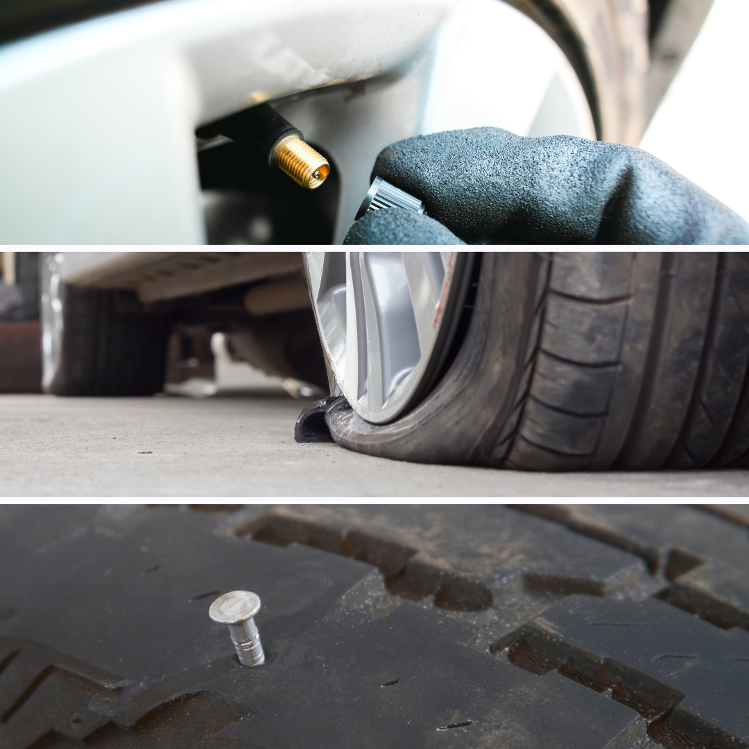Soorten reparaties lekke band
