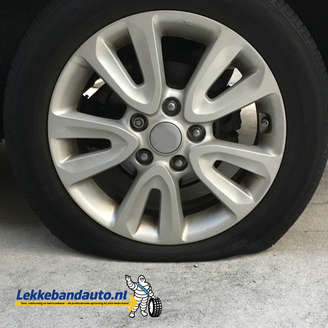 Lekke band auto Zoetermeer